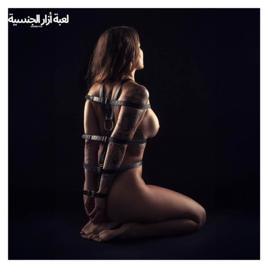 قيود عبودية الجنس مجموعة أدوات عبودية BDSM مجموعة عبودية الجنس للأزواج